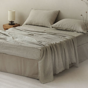 Hemp bed sheets and duvet cover
