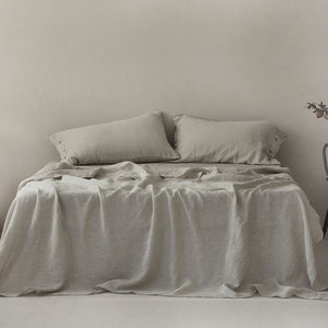 Hemp bed sheets and duvet cover