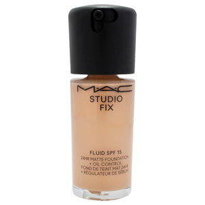 MAC Studio Fix Fluid SPF 15 Foundation NC27 1 oz – 24HR Matte Oil Control