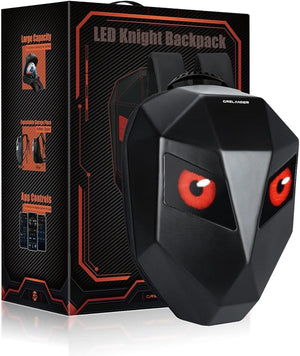 Crelander LED Programmable Motorcycle Backpack – Hard Shell Laptop Riding & Helmet Bag