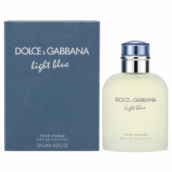 Light Blue by Dolce & Gabbana for Men Eau de Toilette Spray 4.2 oz / 125 ml
