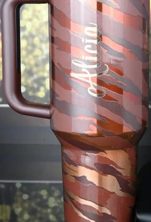 Authentic Stanley x Tyla 40 oz Quencher Tumbler – Limited Edition Personalized Cup