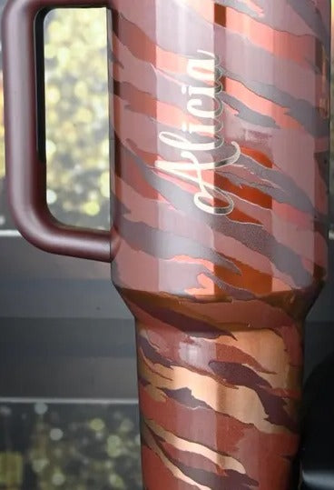 Authentic Stanley x Tyla 40 oz Quencher Tumbler – Limited Edition Personalized Cup