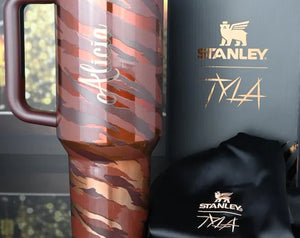 Authentic Stanley x Tyla 40 oz Quencher Tumbler – Limited Edition Personalized Cup