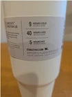 Stanley Quencher H2.0 FlowState 30oz Tumbler – Cream, Insulated Stainless Steel Cup