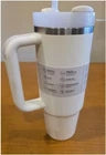 Stanley Quencher H2.0 FlowState 30oz Tumbler – Cream, Insulated Stainless Steel Cup
