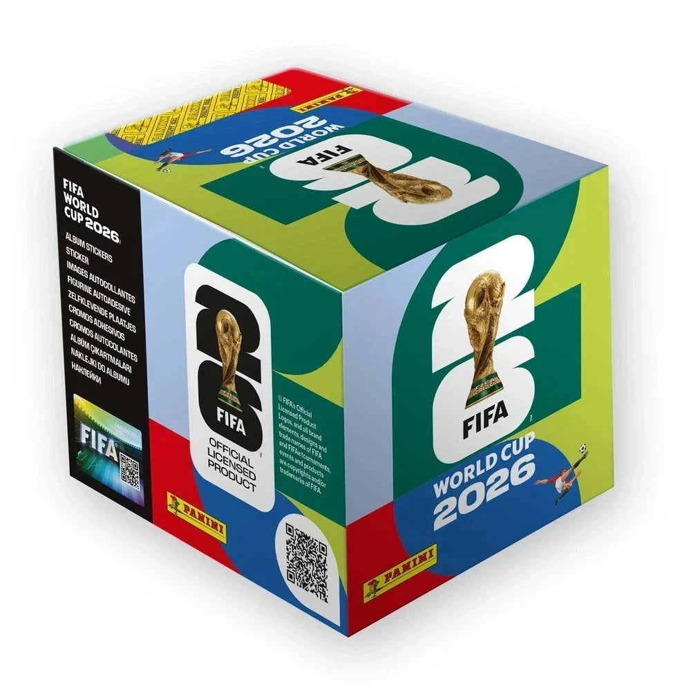 Panini FIFA World Cup Official Sticker Collection – 50 Packs Sealed Box