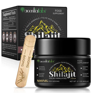 100% Himalayan Shilajit Soft Resin with Fulvic Acid – Premium Herbal Supplement