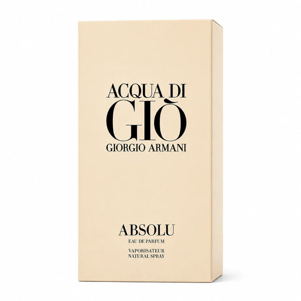 Giorgio Armani Acqua di Giò Absolu Parfum 3.4 oz / 100ml Men's Cologne Spray New