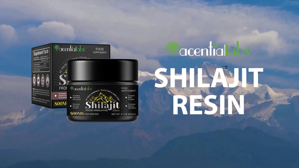 100% Himalayan Shilajit Soft Resin with Fulvic Acid – Premium Herbal Supplement