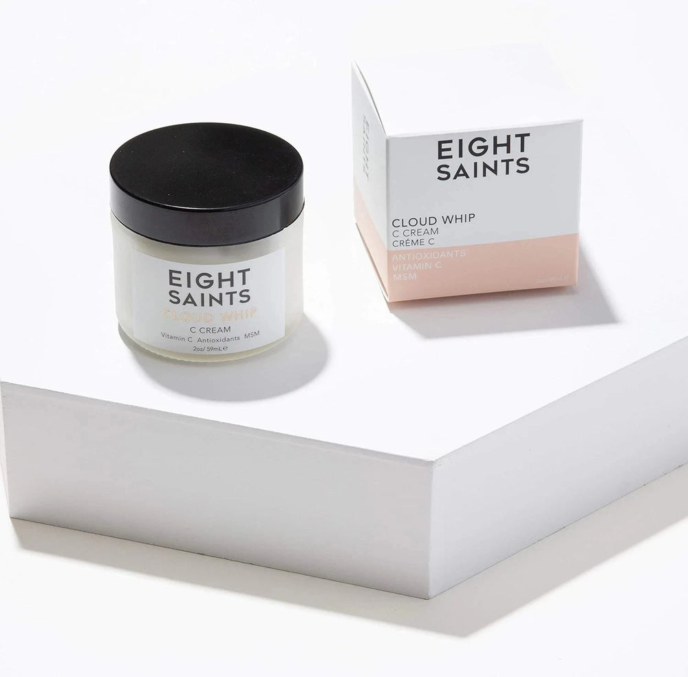 Eight Saints C Cream Cloud Whip Vitamin C Face Moisturizer 2 oz – Hydrating Anti-Aging Day Cream