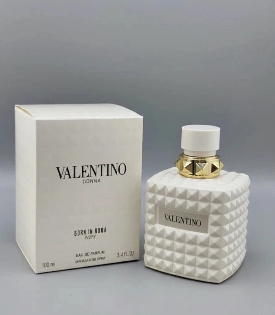 Valentino Donna Born In Roma Ivory Eau de Parfum 3.4 oz / 100ml Spray – New