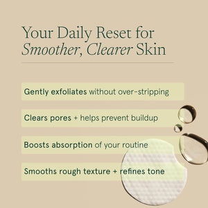 Barefaced Toning Pads – Exfoliating Facial Pads – 60 Count – Pack of 1 – New