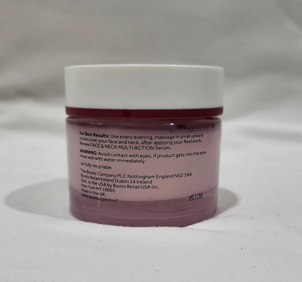 No7 Restore & Renew Multi Action Night Cream – 1.69 oz (50ml)