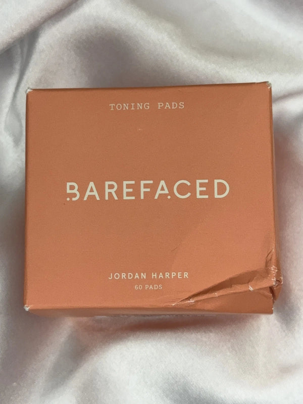Barefaced Toning Pads – Exfoliating Facial Pads – 60 Count – Pack of 1 – New