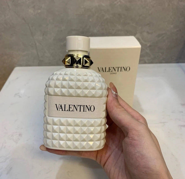 Valentino Uomo Born In Roma Ivory Eau de Toilette 3.4 oz / 100ml Spray for Men – New