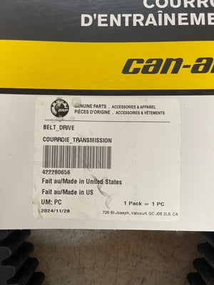 OEM Can-Am Premium High-Performance Drive Belt Maverick Defender 422280656