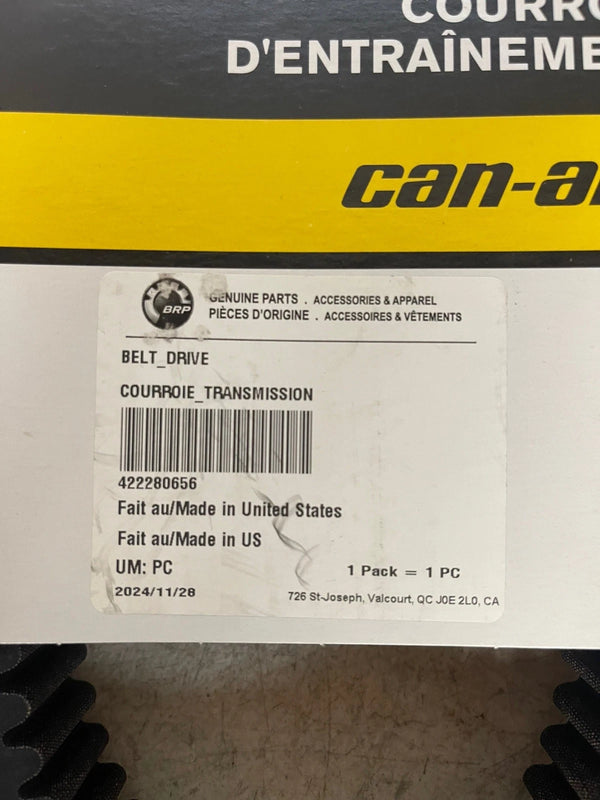 OEM Can-Am Premium High-Performance Drive Belt Maverick Defender 422280656