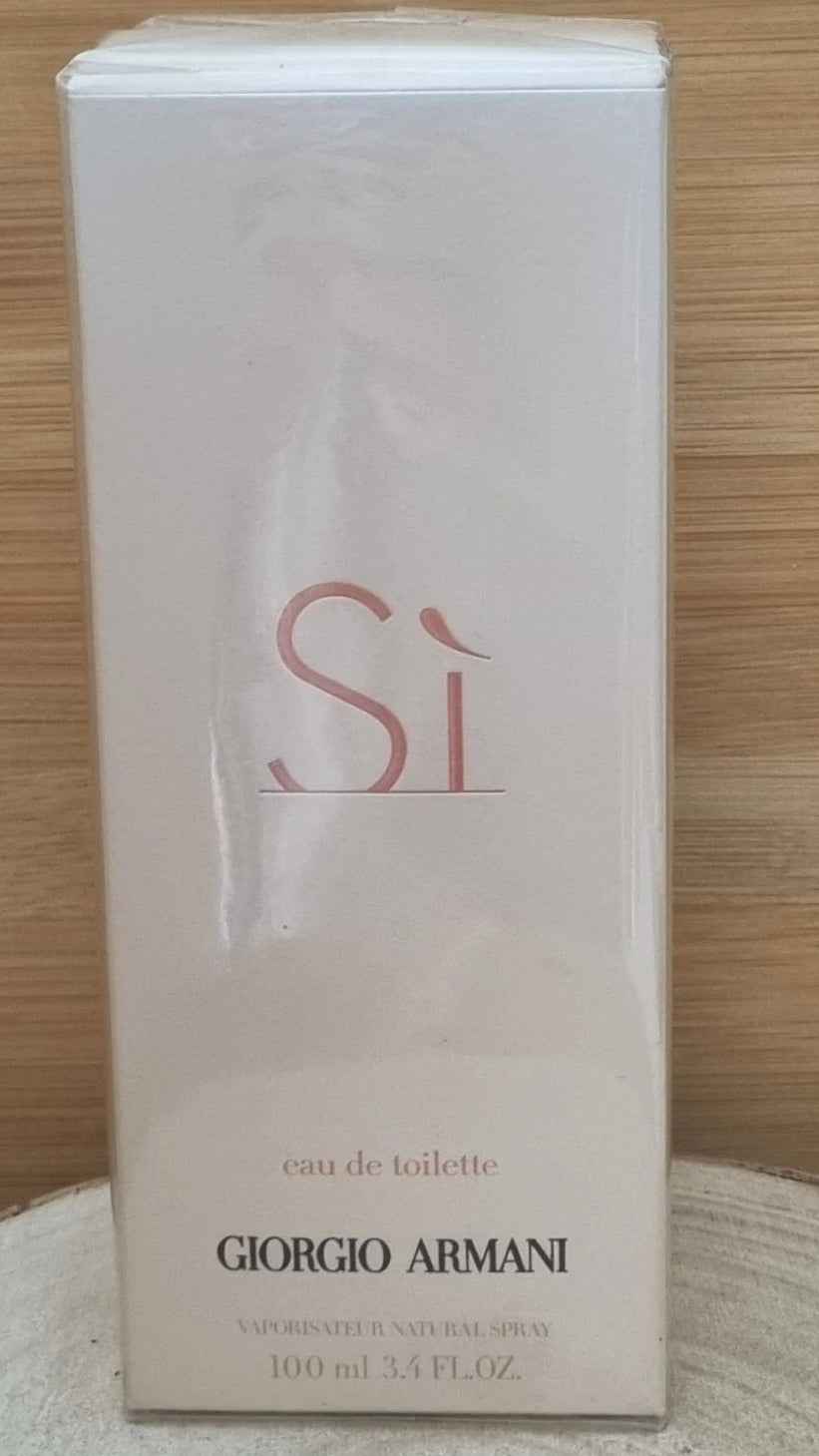 Giorgio Armani Sì Eau de Toilette for Women 100ml Spray – Discontinued