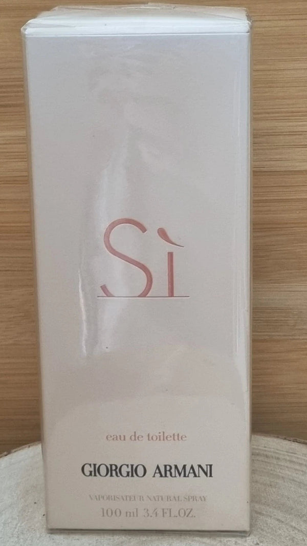 Giorgio Armani Sì Eau de Toilette for Women 100ml Spray – Discontinued