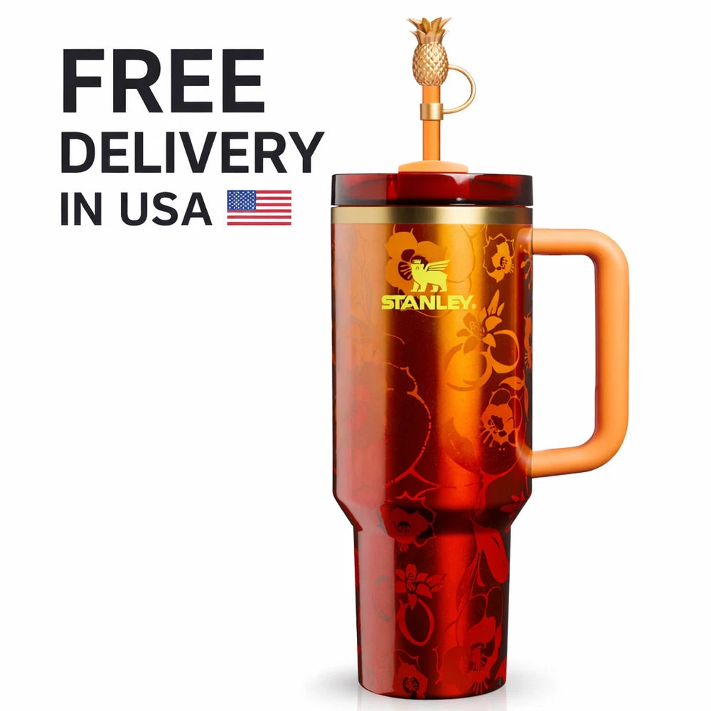 Stanley 1913 x KAROL G 40 oz Quencher H2.0 FlowState Tumbler – Limited Edition