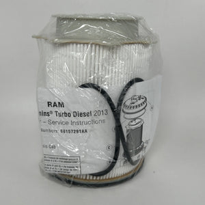 Mopar OEM 68157291AA Fuel Filter for Dodge Ram 6.7L Cummins Turbo Diesel 2010–2020