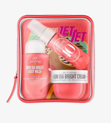 Sol de Janeiro Bom Dia Bright™ Jet Set – 3-Piece Travel Body Care Set, Cheirosa 40
