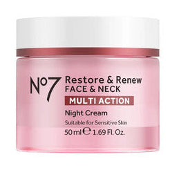 No7 Restore & Renew Multi Action Night Cream – 1.69 oz (50ml)