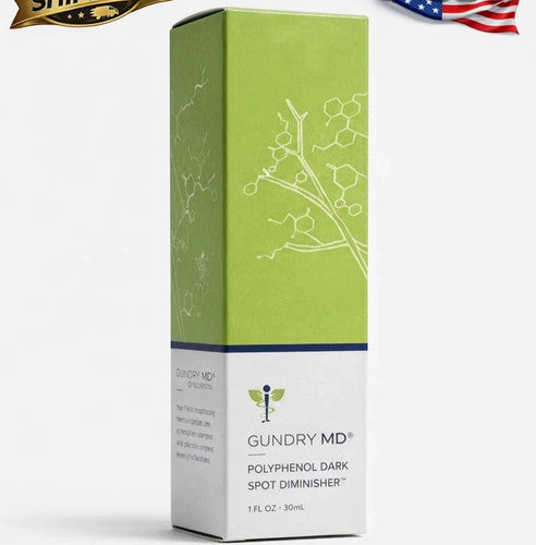 Gundry MD Polyphenol Dark Spot Diminisher Serum 1 oz – Brightening & Even-Tone Facial Serum, New Sealed