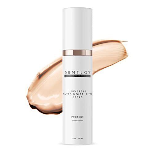 DRMTLGY Universal Tinted SPF 46 Moisturizer 1.7 fl oz Tinted Sunscreen Face
